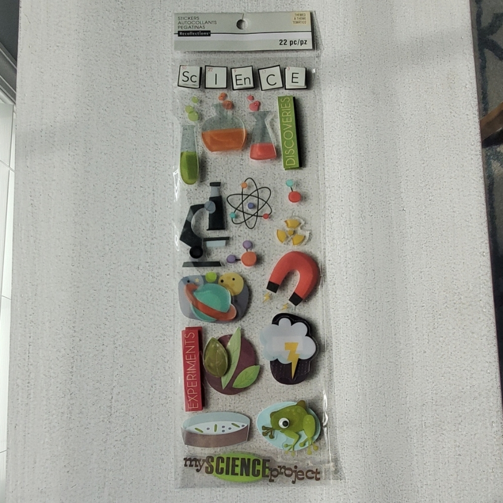 22 pc Recollections  Science  Stickers